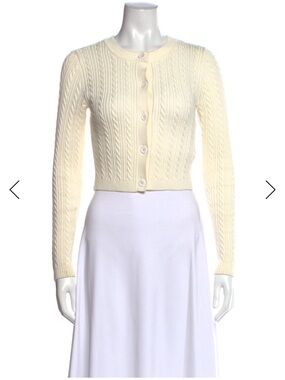 Alice + Olivia cable knit cardigan